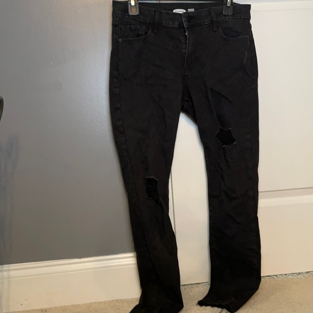 Ripped Super Skinny Rockstar Jeans